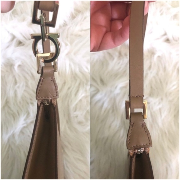 NWT Salvatore Ferragamo Vintage Gancini Pochette - Picture 7 of 8